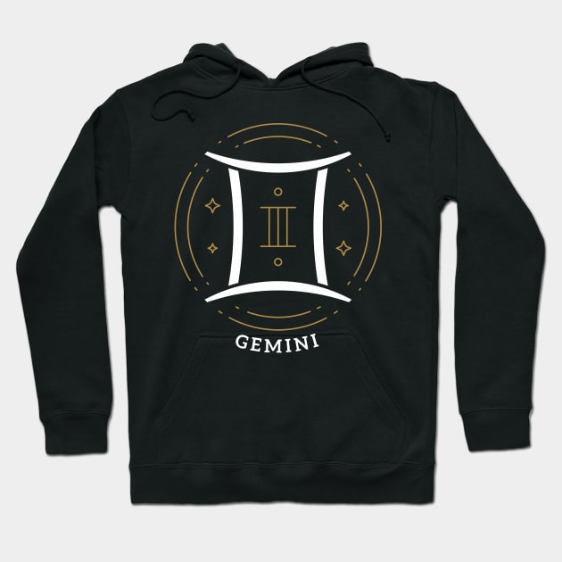 Gemini Zodiac Sign Horoscope Birthday Present Gift Hoodie by JaeSlaysDragons